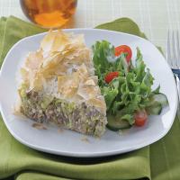 Greek Zucchini, Feta & Meat Pie_image