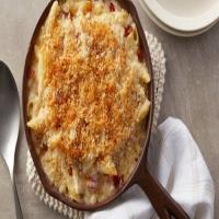 Chicken, Bacon and Caramelized Onion Pasta Bake (Cooking for 2) image