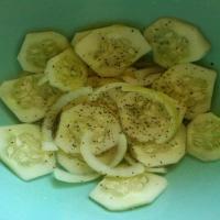 Cucumbers & Onions in Vinegar_image