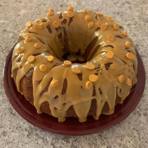 Butterscotch Pumpkin Pudding Cake_image