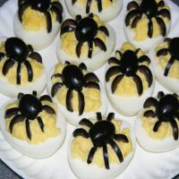 Spider Deviled Eggs Recipe - (4.5/5)_image