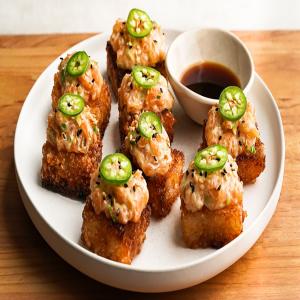 Yuzu Ponzu Salmon With Crispy Rice Recipe by Tasty_image