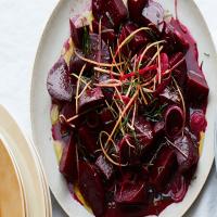 Roasted Beets with Grapefruit and Rosemary_image
