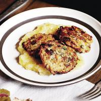 Jerusalem Artichoke Fritters with Cranberries and Almonds_image