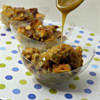 Coffee Liqueur Bread Pudding with Caramel Sauce_image