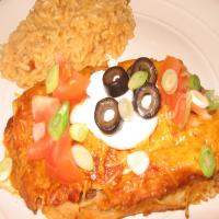 Beef and Bean Enchiladas image