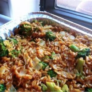 Brown Rice, Broccoli, Cheese and Walnut Surprise image