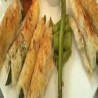 Proscuitto Cream Cheese Asparagus Roll ups_image
