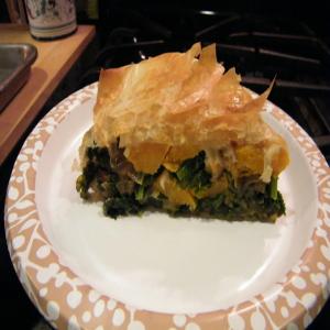 Kale and Butternut Squash Pie image