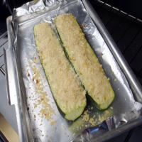 Baked Zucchini With Parmesan_image