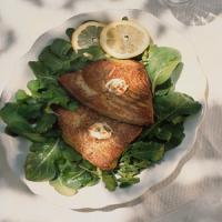 Seared Tuna Steaks with Caper Butter image