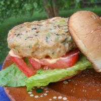 Asian Zucchini-and-Chicken Burgers image