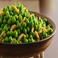 Peas with Butter-Toasted Almonds_image