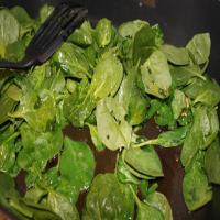 Italian Sauteed Spinach and Spinach with Brussels Sprouts_image