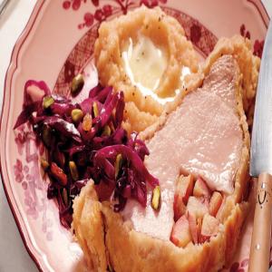 Sweet-and-Sour Red Cabbage with Raisins and Pistachios_image