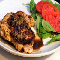 Pork Chops With Maple Mustard Sauce image