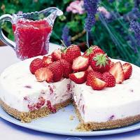Pink strawberry cheesecake_image