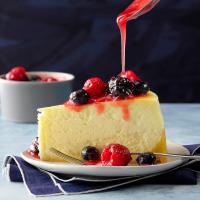 New York Cheesecake with Shortbread Crust_image