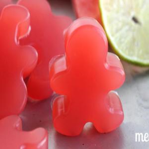 Sour Watermelon Homemade Gummies_image