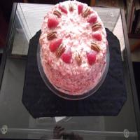 Strawberry Pecan Cake image