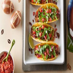 Oven-Baked Beef Touchdown Tacos image