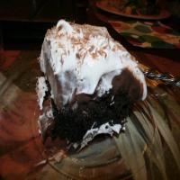 Brownie Custard Dessert_image