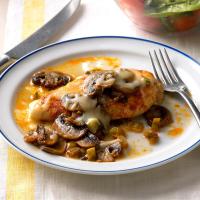 Baked Chicken and Mushrooms image