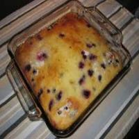Baked Blueberry Pudding image