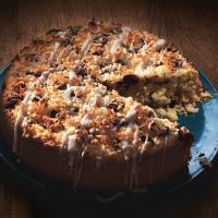 Coconut Cake with Chocolate Chunks and Coconut Drizzle_image