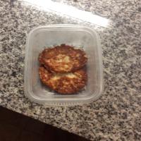 Kidney-Friendly Garlic Potato Pancakes image