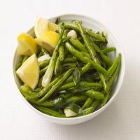 Grilled Green Beans and Scallions image