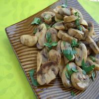 Olive Oil Sauteed Mushrooms_image