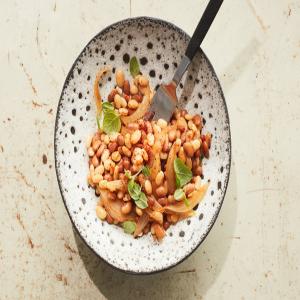 Tepary Beans With Chile-Agave Glaze image