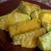 Cheesy Summer Squash Spears image