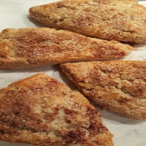Cinnamon-Sour Cream Scones with Candied Ginger Recipe - (4.6/5)_image
