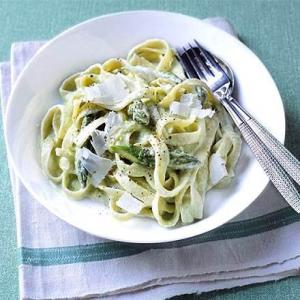 Asparagus cream pasta_image
