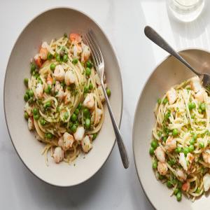 Shrimp Piccata Spaghetti_image