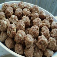 Meatballs for Stocking up Freezer_image