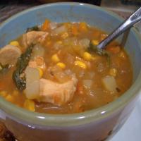 Crock Pot Chicken Corn Soup image