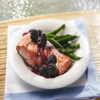 Grilled Blackberry-Glazed Salmon image