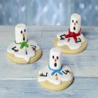 Melted Snowman Sugar Cookies image