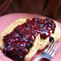 Amaretto Blueberry Pancakes_image
