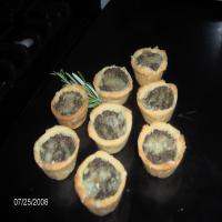 Mushroom Onion Tartlets image