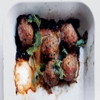 Asian Meatballs with Sesame Lime Dipping Sauce image