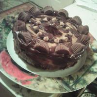 Peanut Butter Cup Brownie Bottom Cheesecake_image