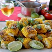 BBQ Corn with Mexican Spicy Butter & Lime Recipe - (4.2/5) image