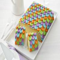 Rainbow Petal Sheet Cake_image