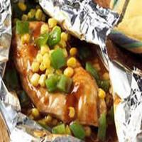 Easy BBQ Chicken Packets_image