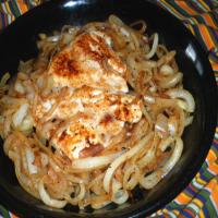 Chicken with Caramelized Onions_image