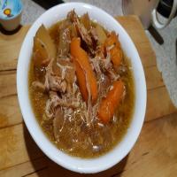 Crock Pot Pulled Chicken Stew_image